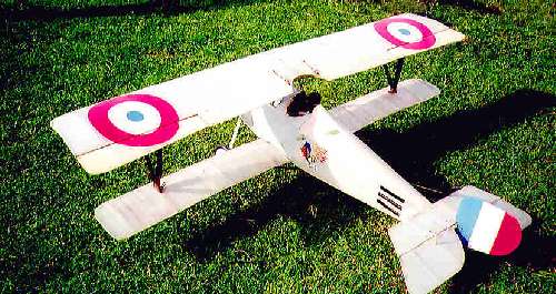 nieuport 17 flying scale model aircraft
