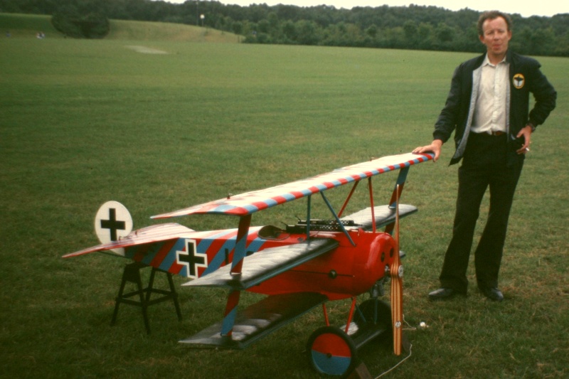 fokker dr1 triplane large scale flying model aircraft
