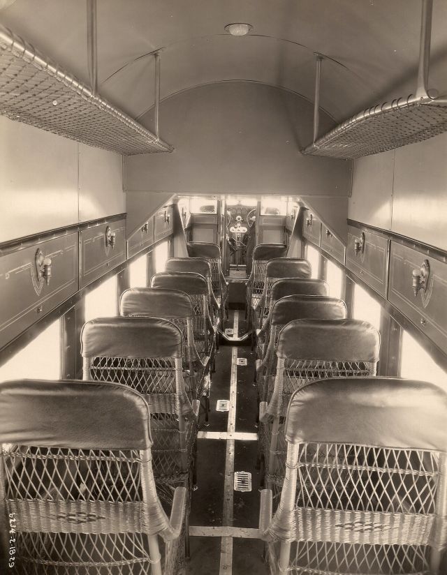 ford trimotor 5at cabin interior