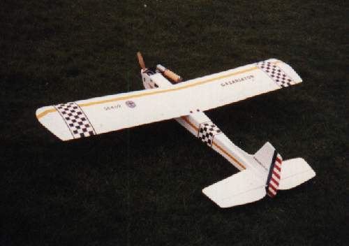 sterling models gazariator radio controlled model aeroplane