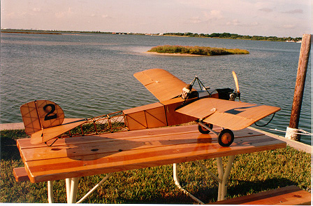 proctor antic flying scale model aircraft