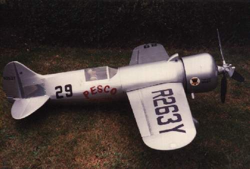 laird turner ltr14 pesco special large scale flying scale model racing aeroplane