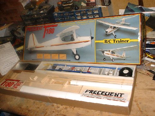 precedent t180 flying model aircraft